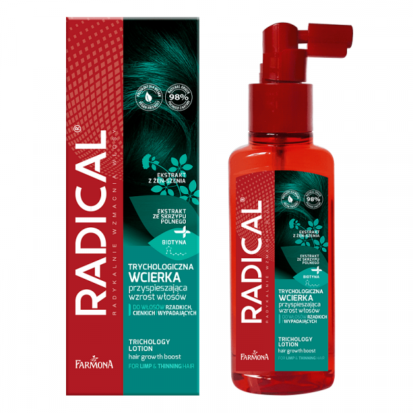 Трихологичен бустер за стимулиране на косата - Farmona Radical