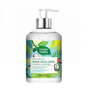 Farmona Green Menu Ревитализираща мицеларна вода за лице с кокос и витамини за всеки тип кожа x270 мл