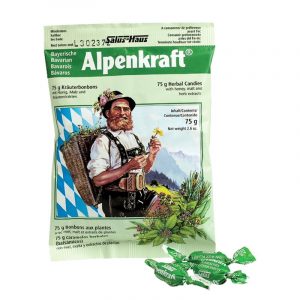 Билкови бонбони Alpenkraft, 75 g, Salus